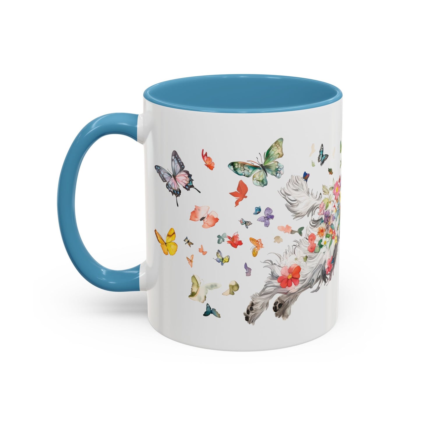 Shih Tzu #2 Personalized Accent Mugs, 11oz