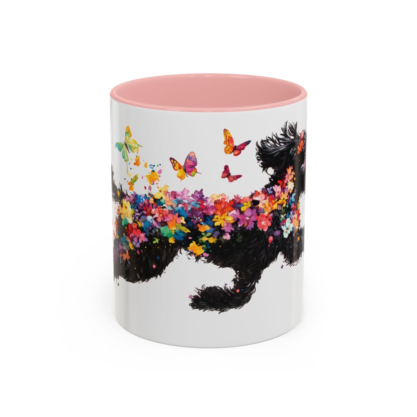 Cavoodle/Cavapoo #1 Personalized Accent Mugs, 11oz