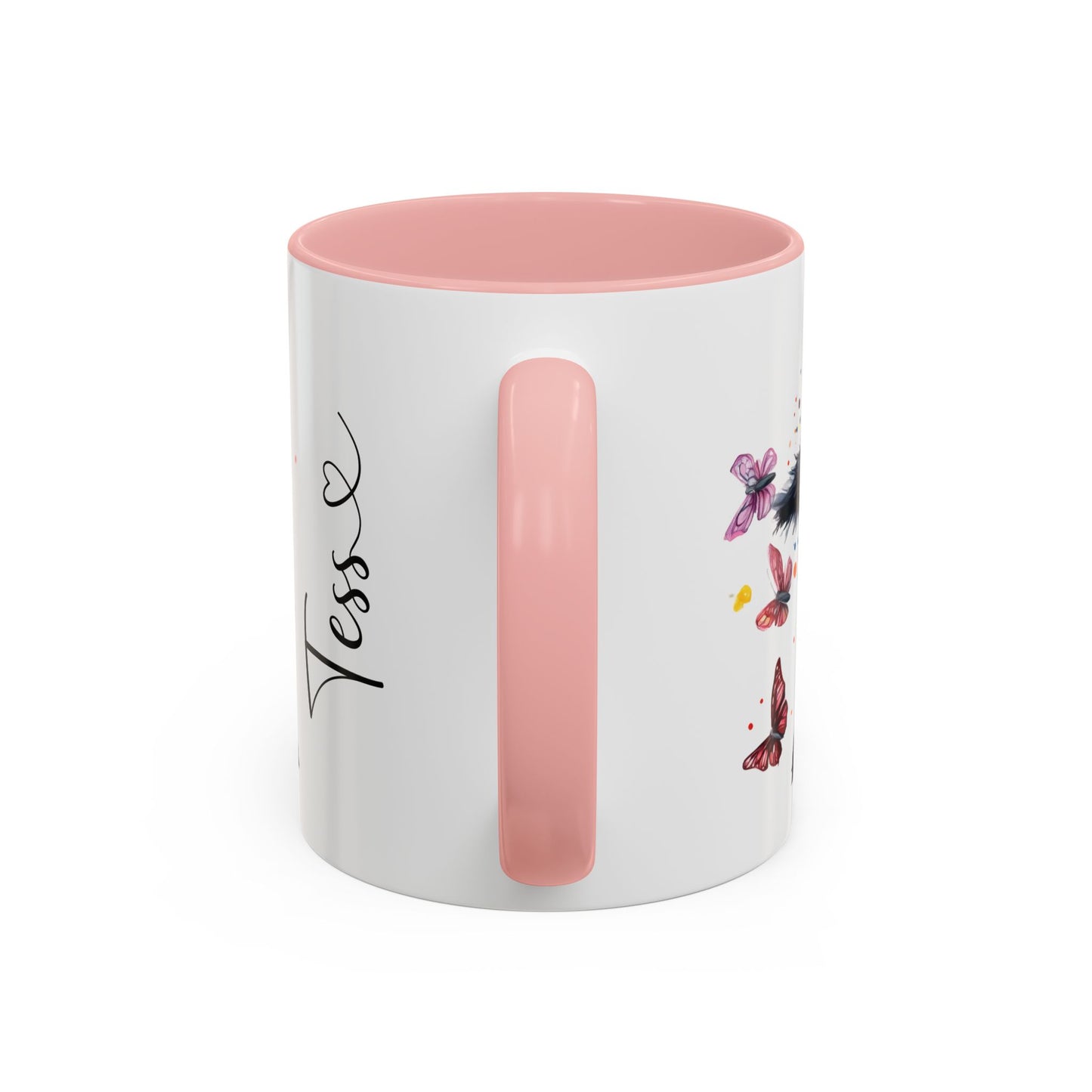 Black Shepherd Personalized Accent Mugs, 11oz