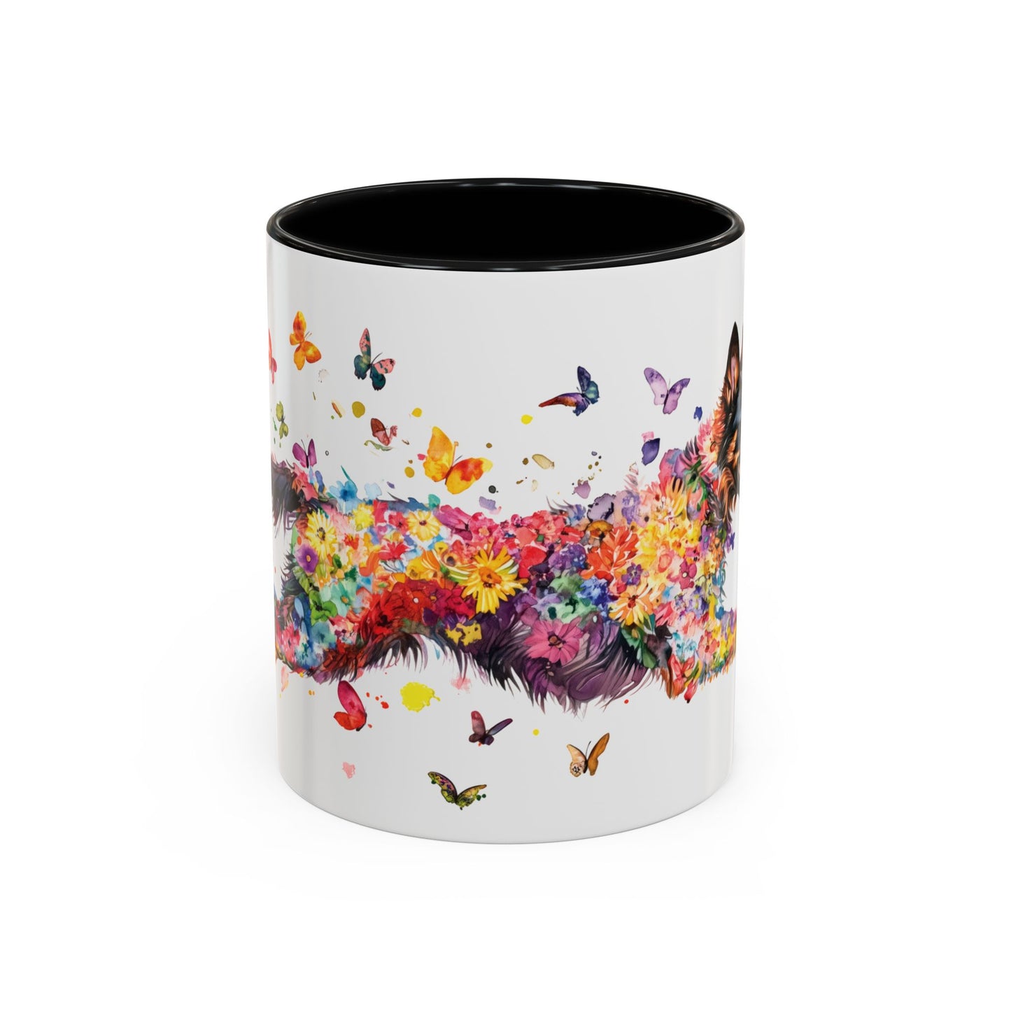 Belgian Tervuren Personalized Accent Mugs, 11oz
