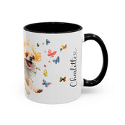 Peekingese #3 Personalized Accent Mugs, 11oz
