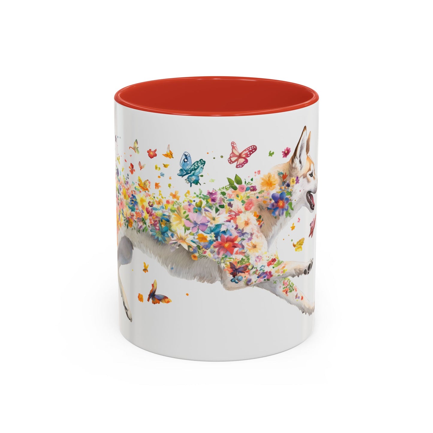 Husky #1 Personalized Accent Mugs, 11oz