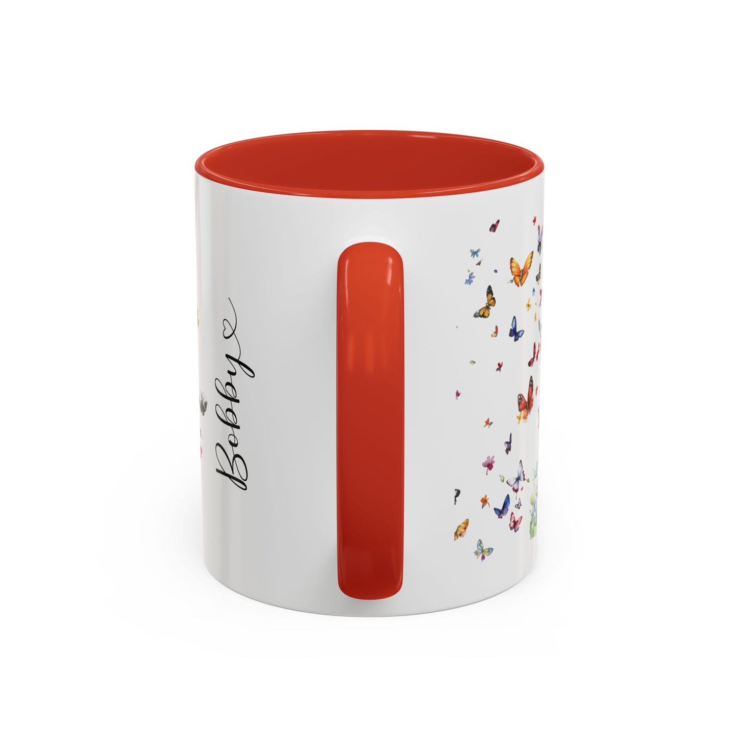 Boxer #1 Personalized Accent Mugs, 11oz