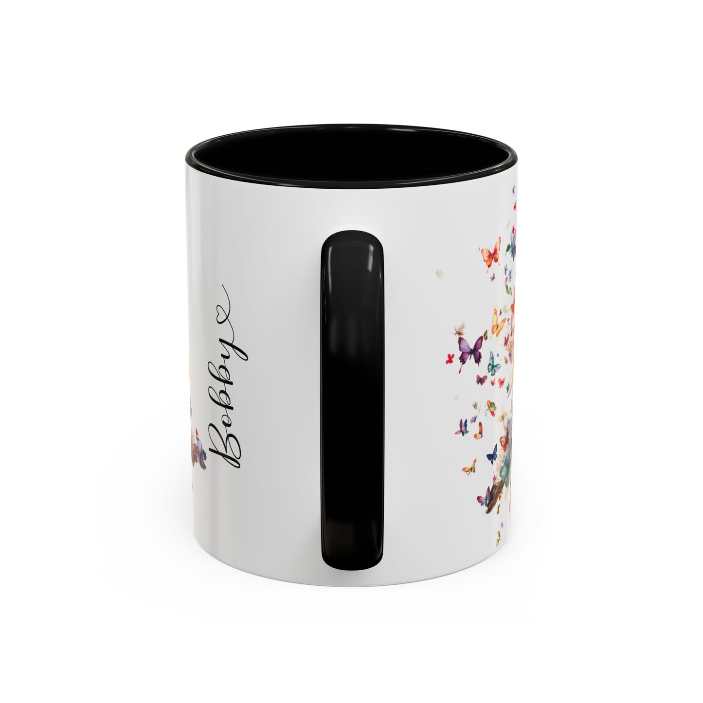 Chinese Crested Personalized Accent Mugs, 11oz