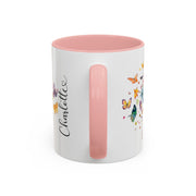 Peekingese #2 Personalized Accent Mugs, 11oz