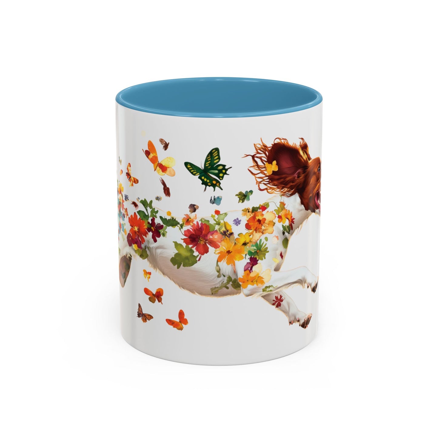 American Brittany #1 Personalized Accent Mugs, 11oz