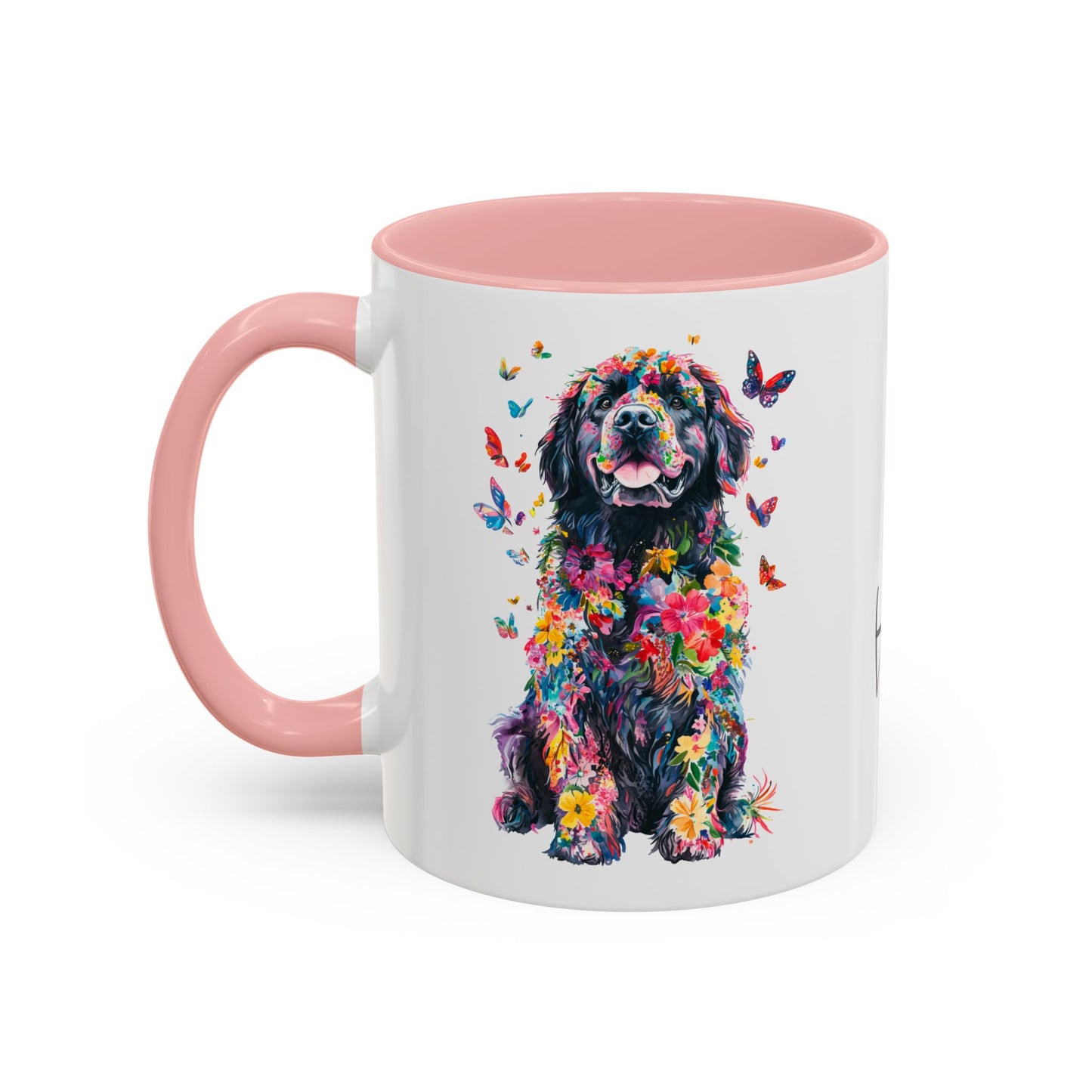 Newfoundland Personalized Colorful Accent Mugs, 11oz