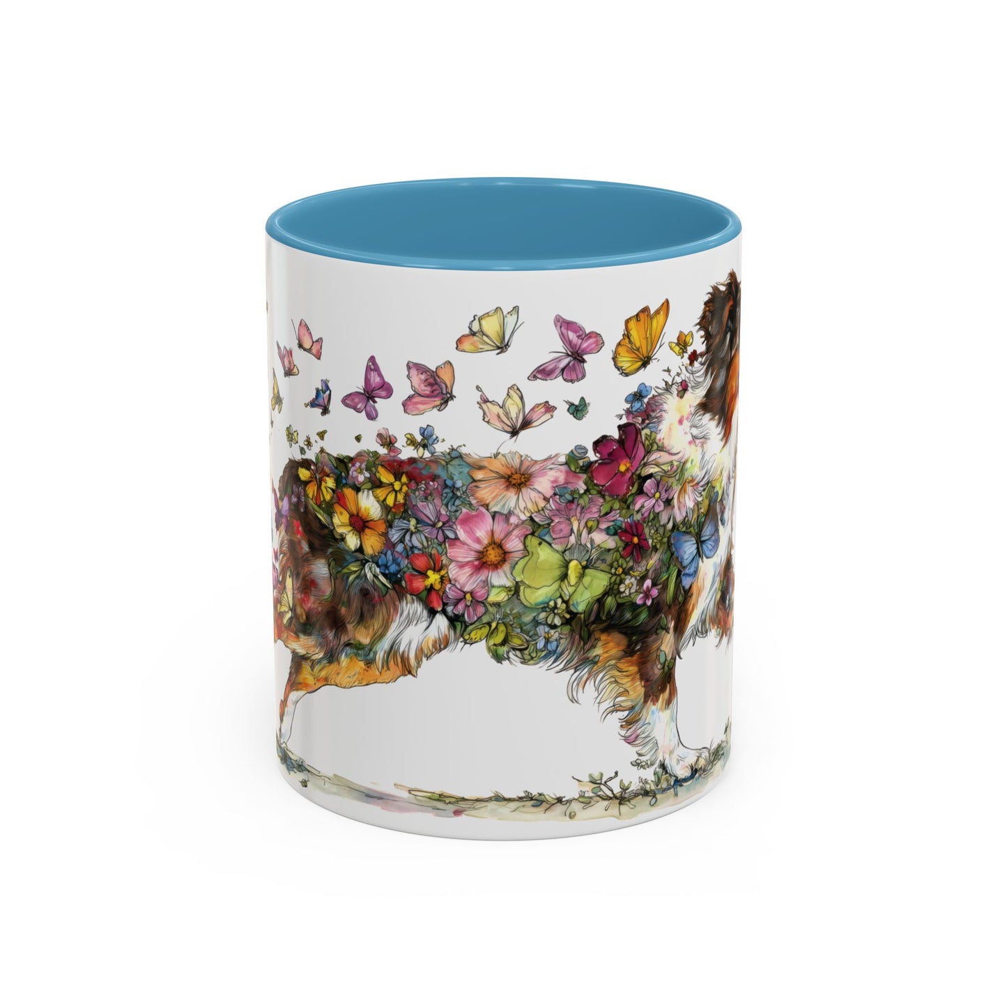 Australian Shepherd (Docked) #2 Personalized Accent Mugs, 11oz