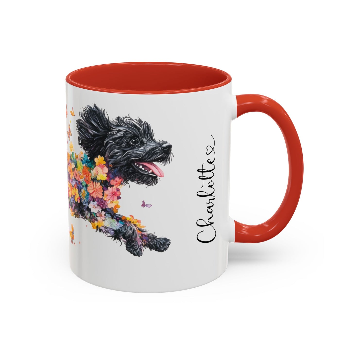 Cavoodle/Cavapoo #2 Personalized Accent Mugs, 11oz