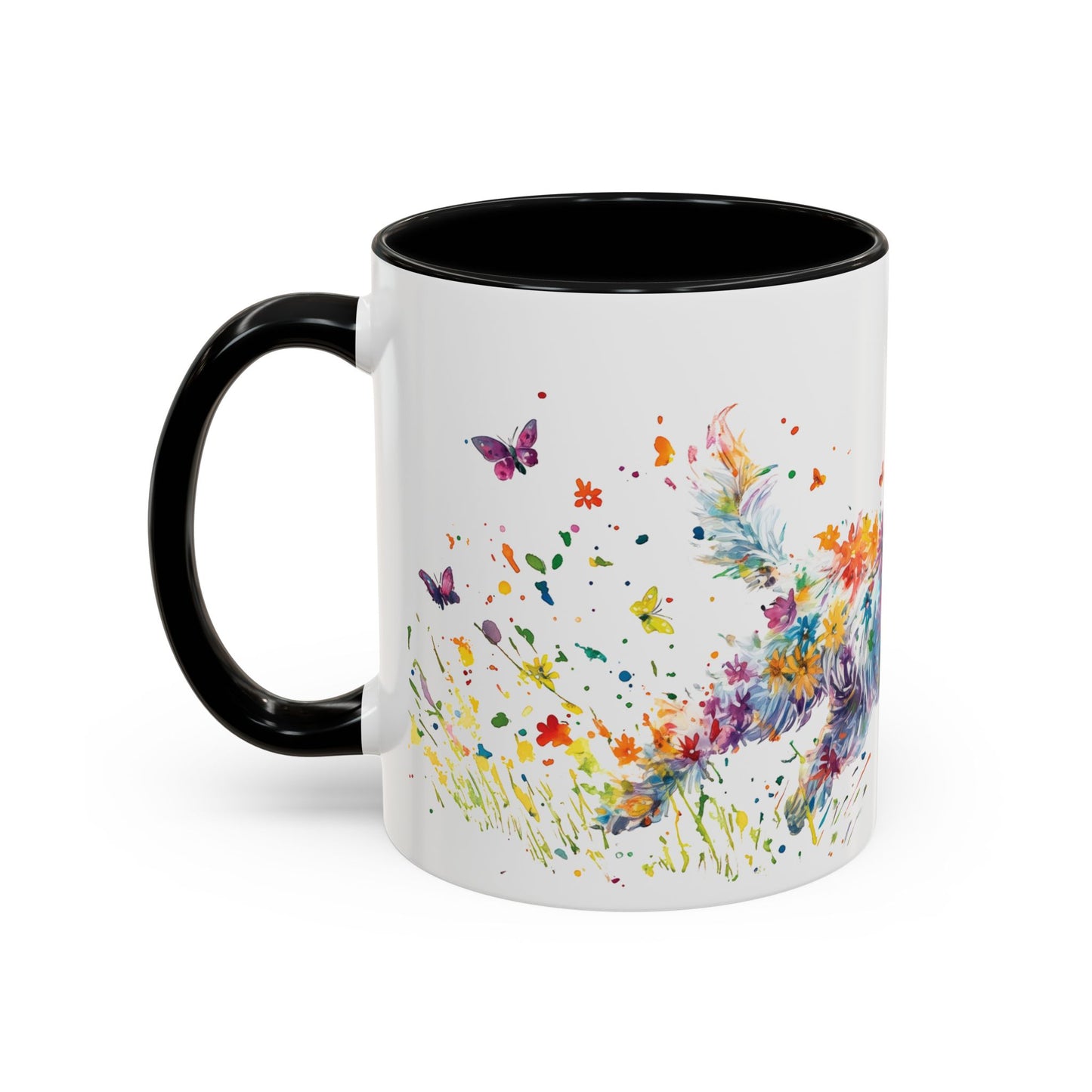 West Highland Terrier Personalized Accent Mugs, 11oz