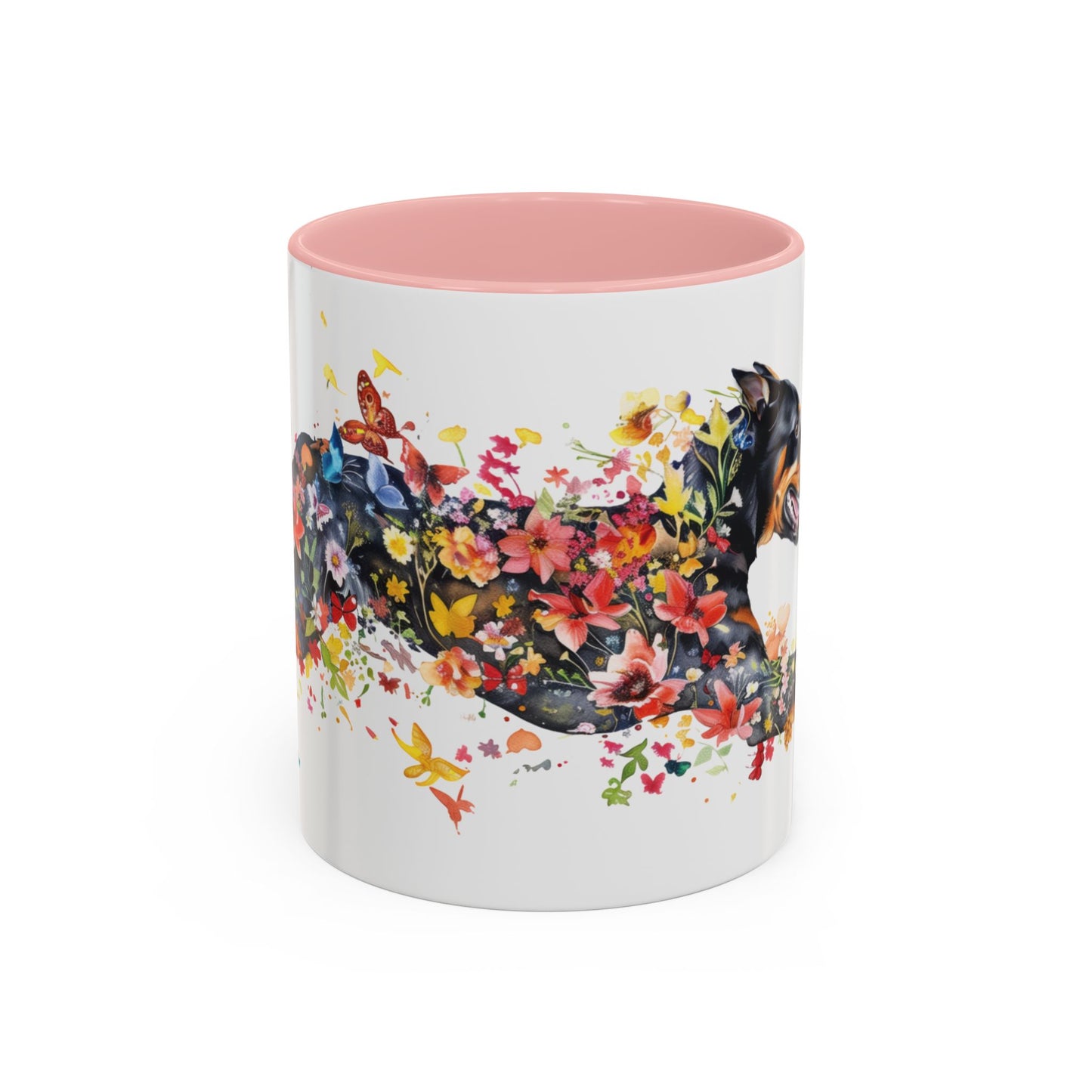 Beauceron Personalized Accent Mugs, 11oz