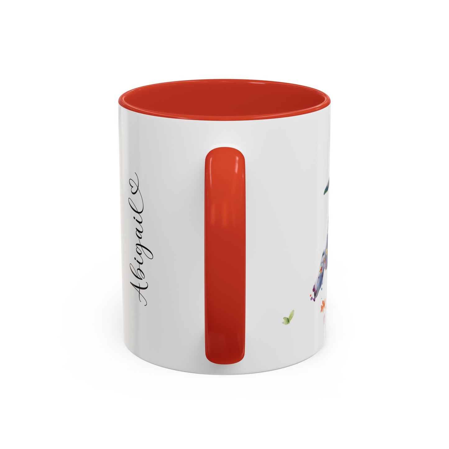 Staffordshire Terrier Personalized Accent Mugs, 11oz