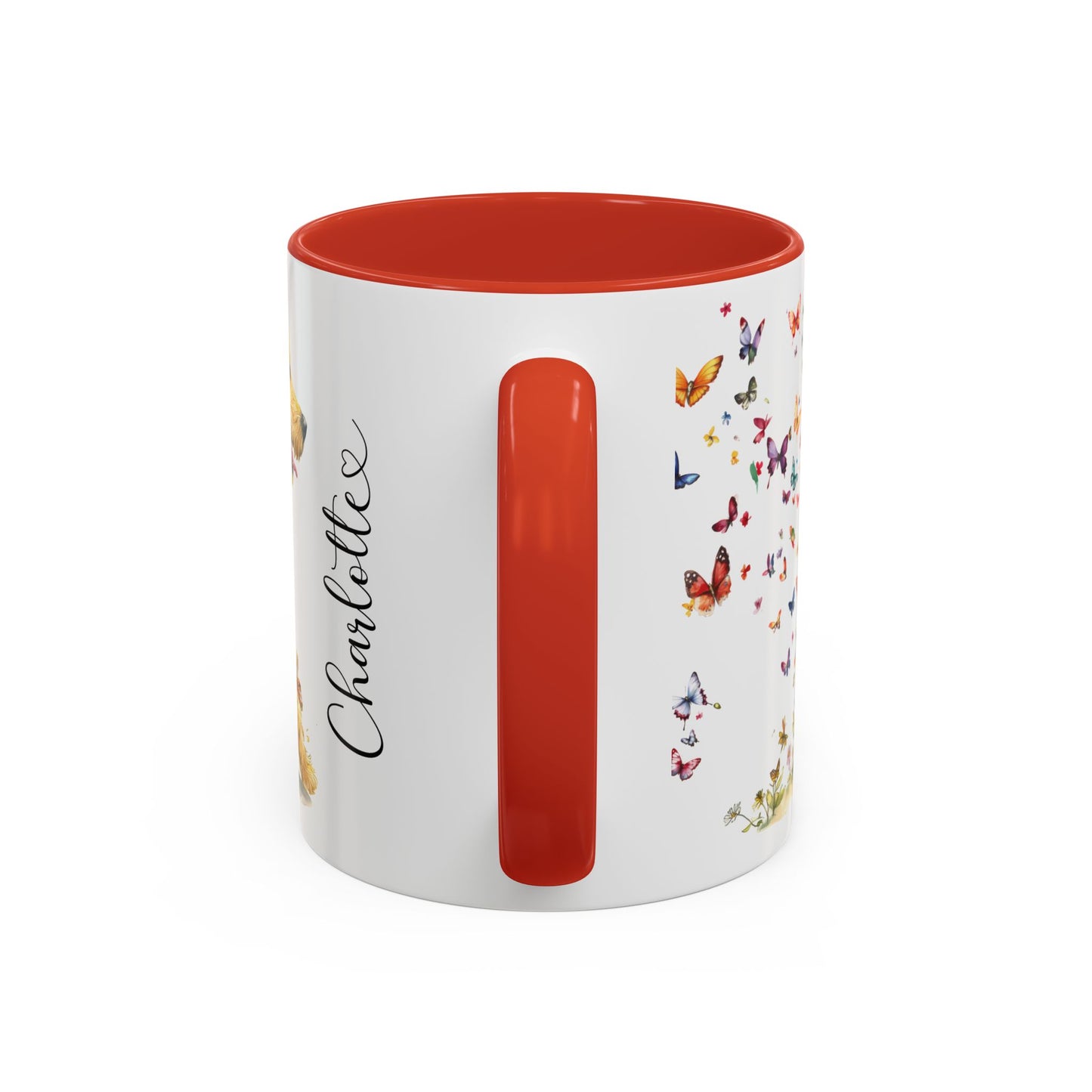 Golden Doodle/Groodle #3 Retriever Personalized Accent Mugs, 11oz