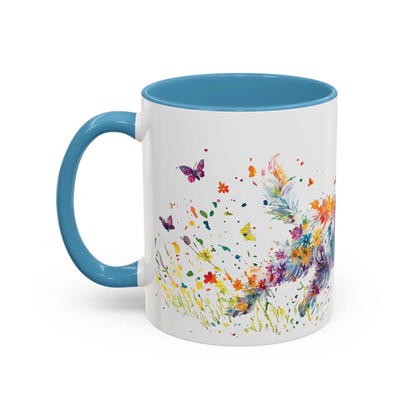 West Highland Terrier Personalized Accent Mugs, 11oz