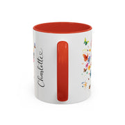 Peekingese Personalized Accent Mugs, 11oz