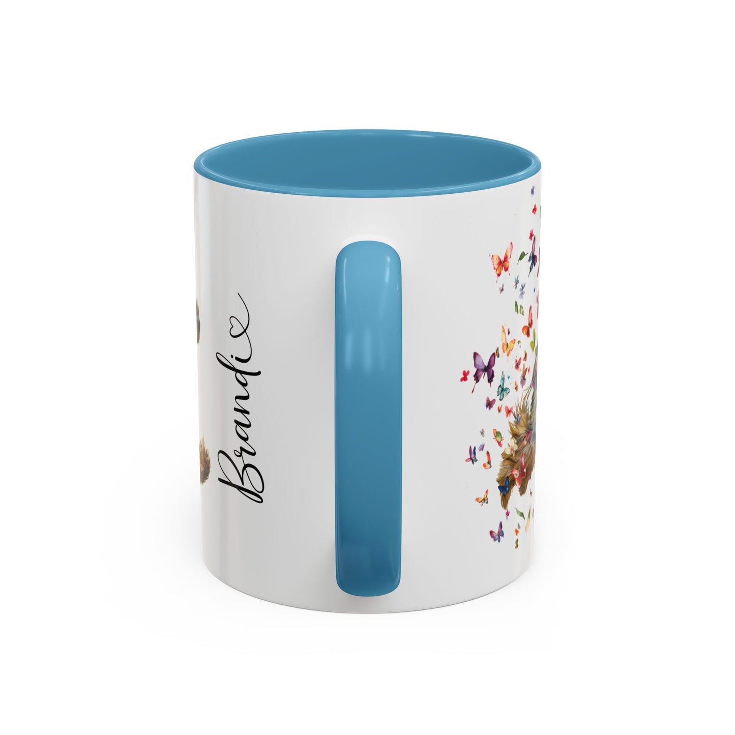 Silky Terrier Personalized Accent Mugs, 11oz