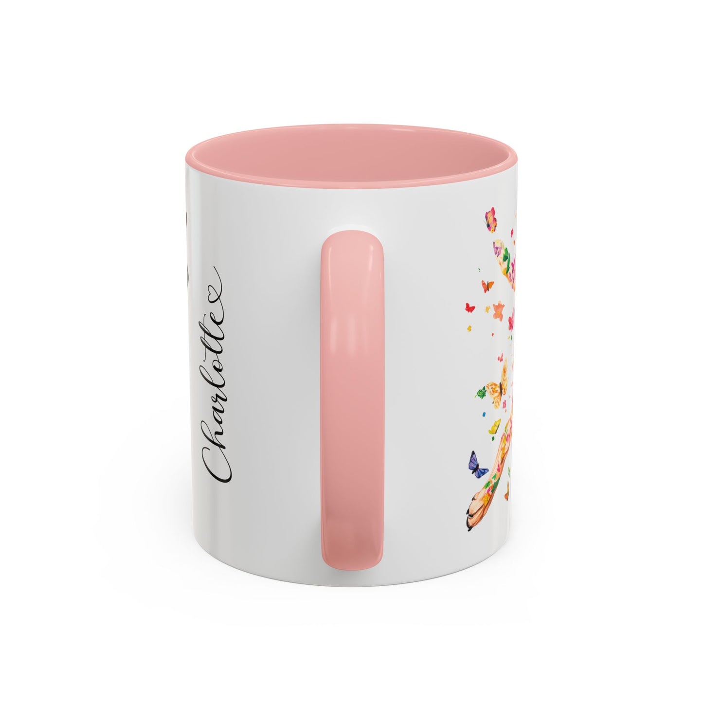 Black Mouth Cur Personalized Accent Mugs, 11oz