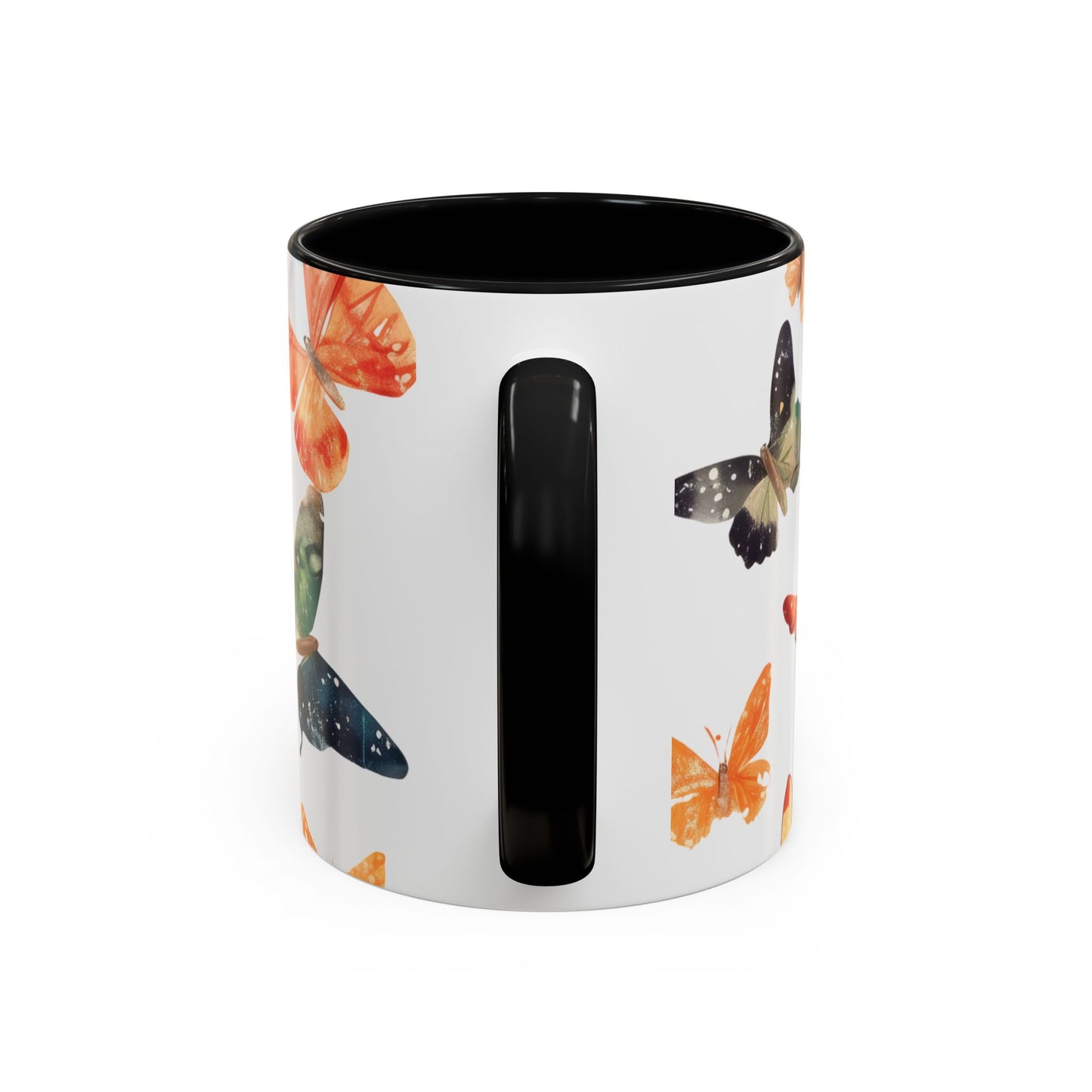 Butterfly Accent Mugs, 11oz & 15oz - USA ONLY