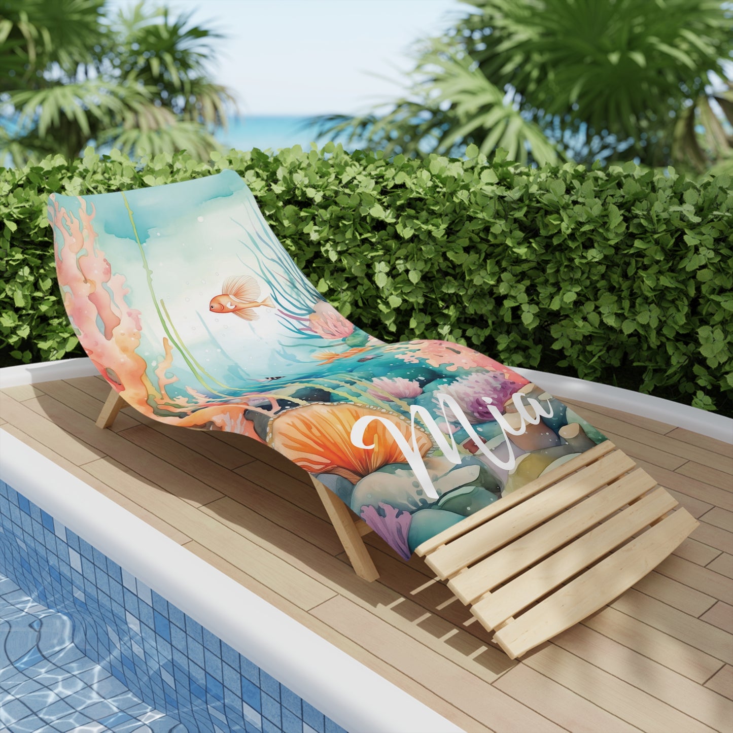 Coral reef #1 Personalised Beach Towels