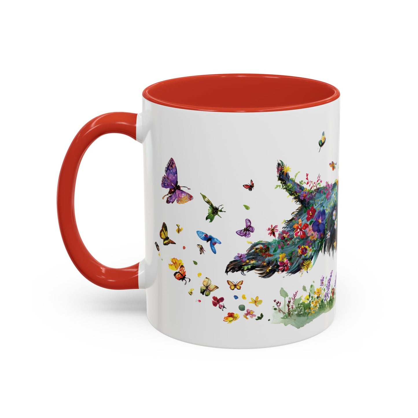 Scottish Terrier #2 Retriever Personalized Accent Mugs, 11oz