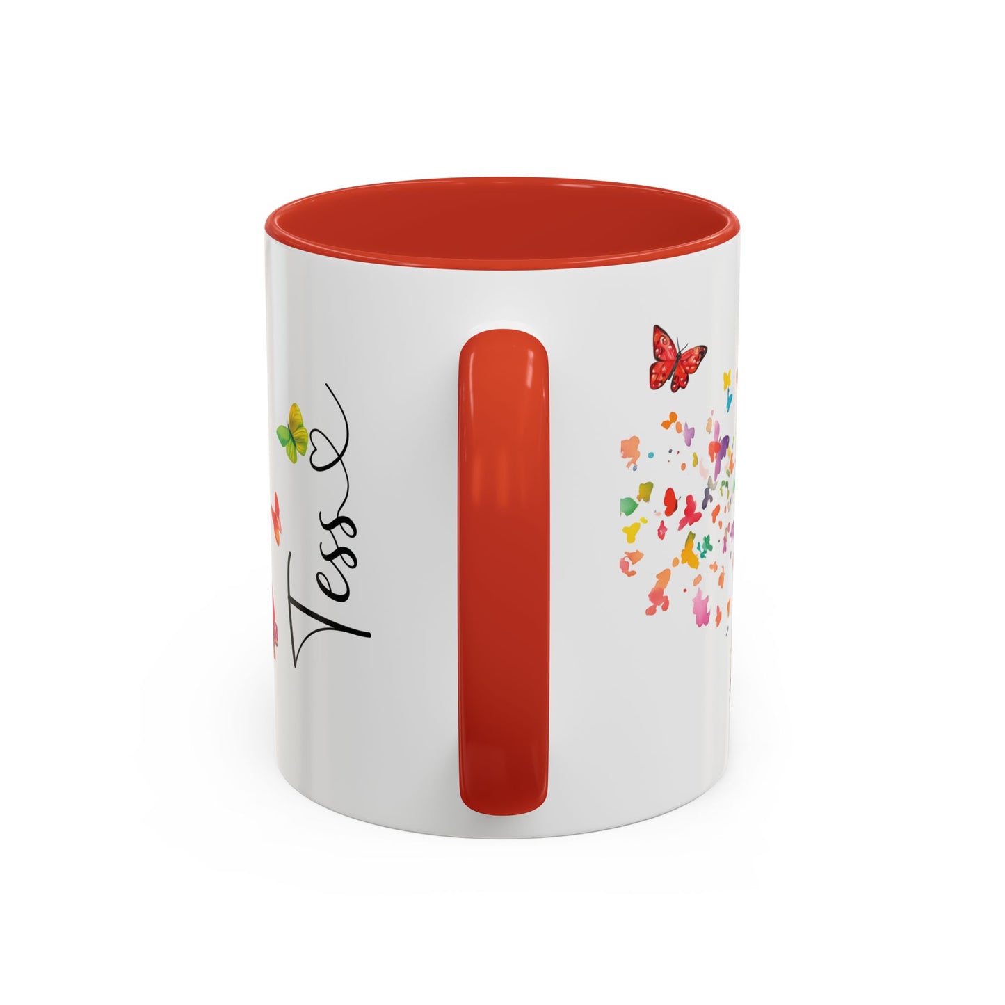 Yorkshire Terrier Personalized Accent Mugs, 11oz