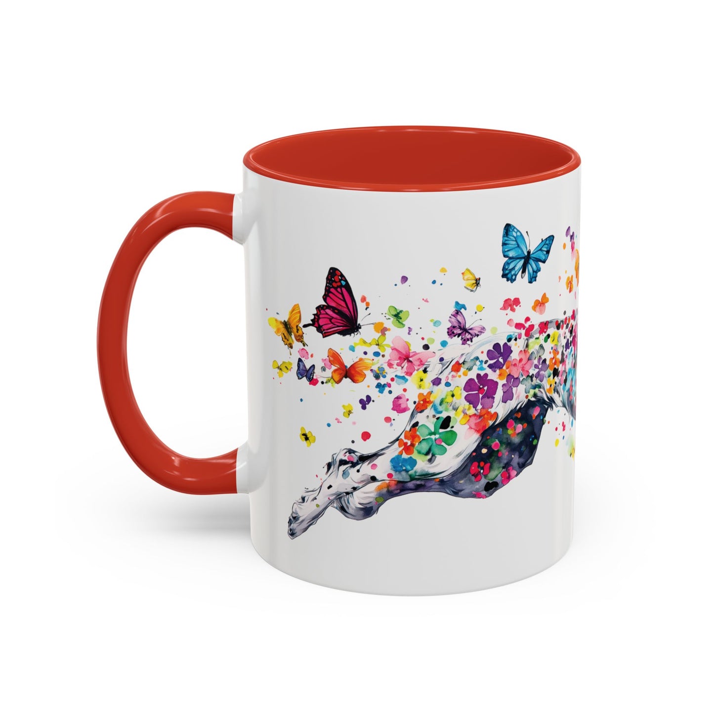 English Setter #4 Personalized Accent Mugs, 11oz