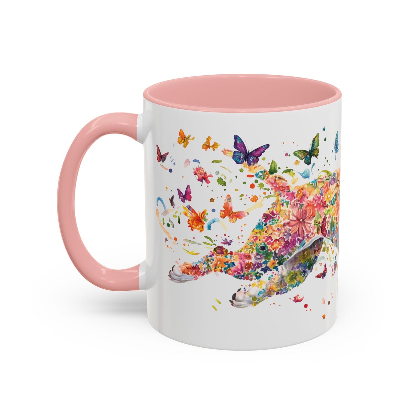 American Bulldog Personalized Accent Mugs, 11oz