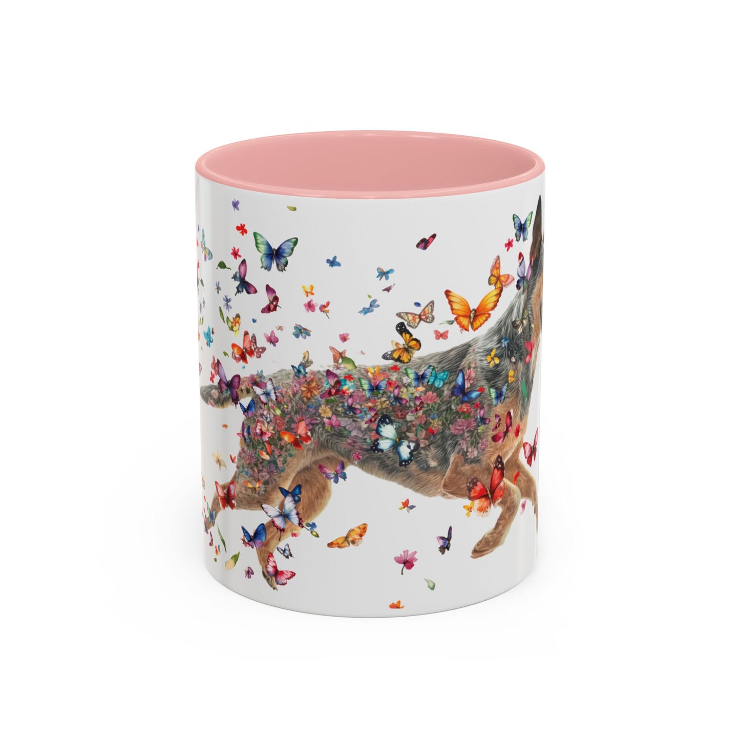 Blue Heeler Personalized Accent Mugs, 11oz