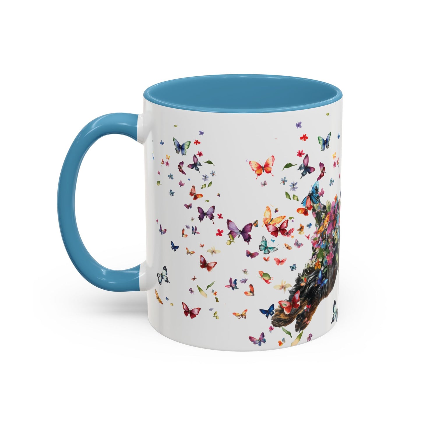 English Cocker Spaniel #4 Personalized Accent Mugs, 11oz