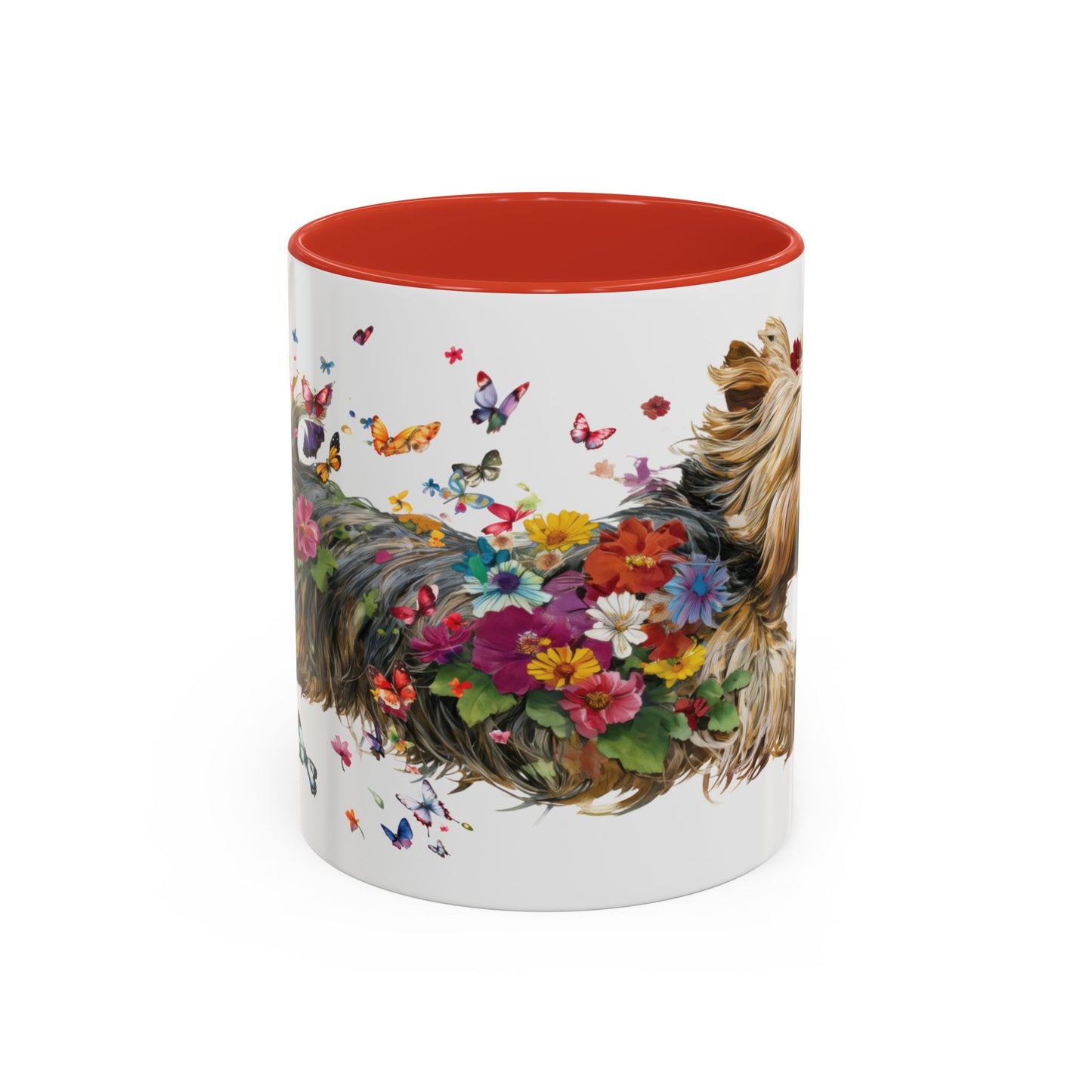 Silky Terrier Personalized Accent Mugs, 11oz