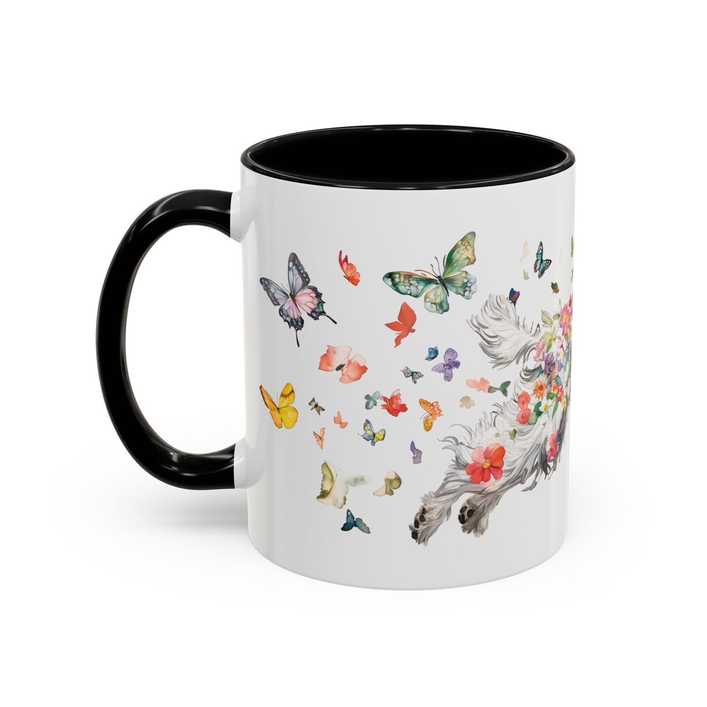 Shih Tzu #2 Personalized Accent Mugs, 11oz