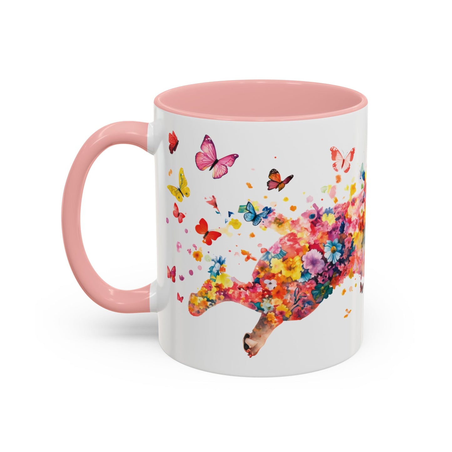 British/English Bulldog Personalized Accent Mugs, 11oz