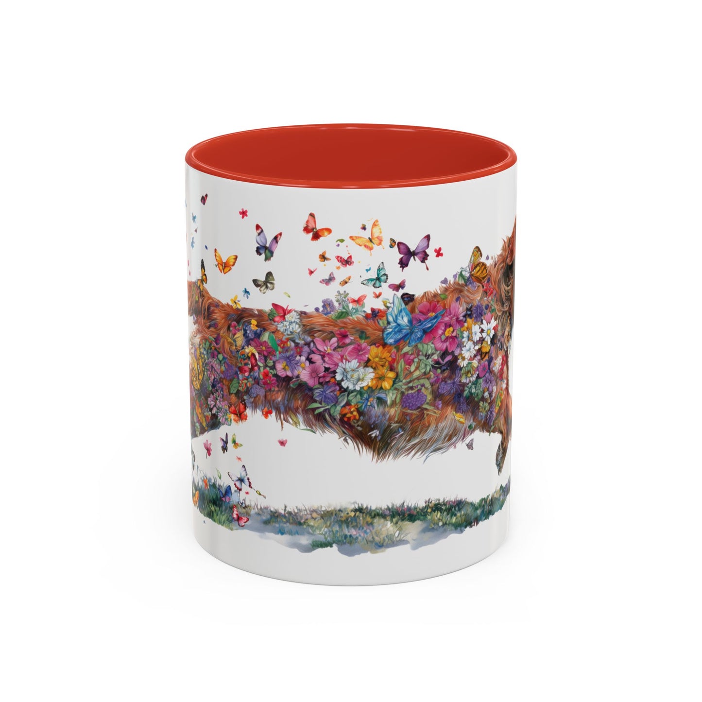 Nova Scotia Duck Tolling Retriever Personalized Accent Mugs, 11oz