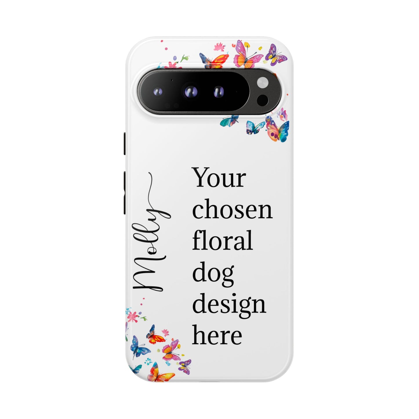 Phone Case, Personalized from ANY OF OUR DESIGNS - White case