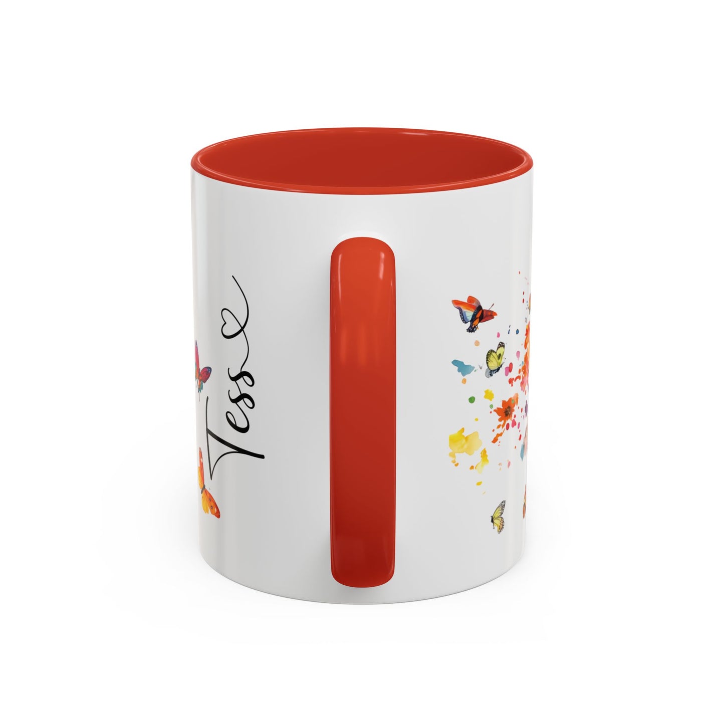 Border Collie Blue Merle, Personalized Accent Mugs, 11oz