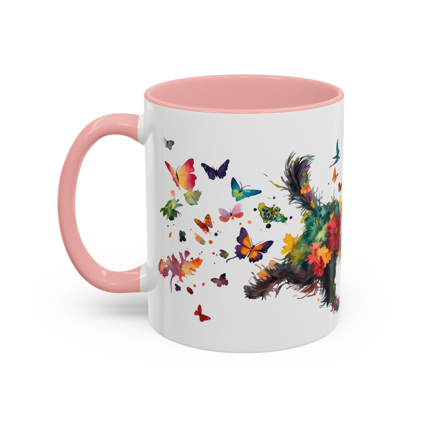 Scottish Terrier Personalized Accent Mugs, 11oz