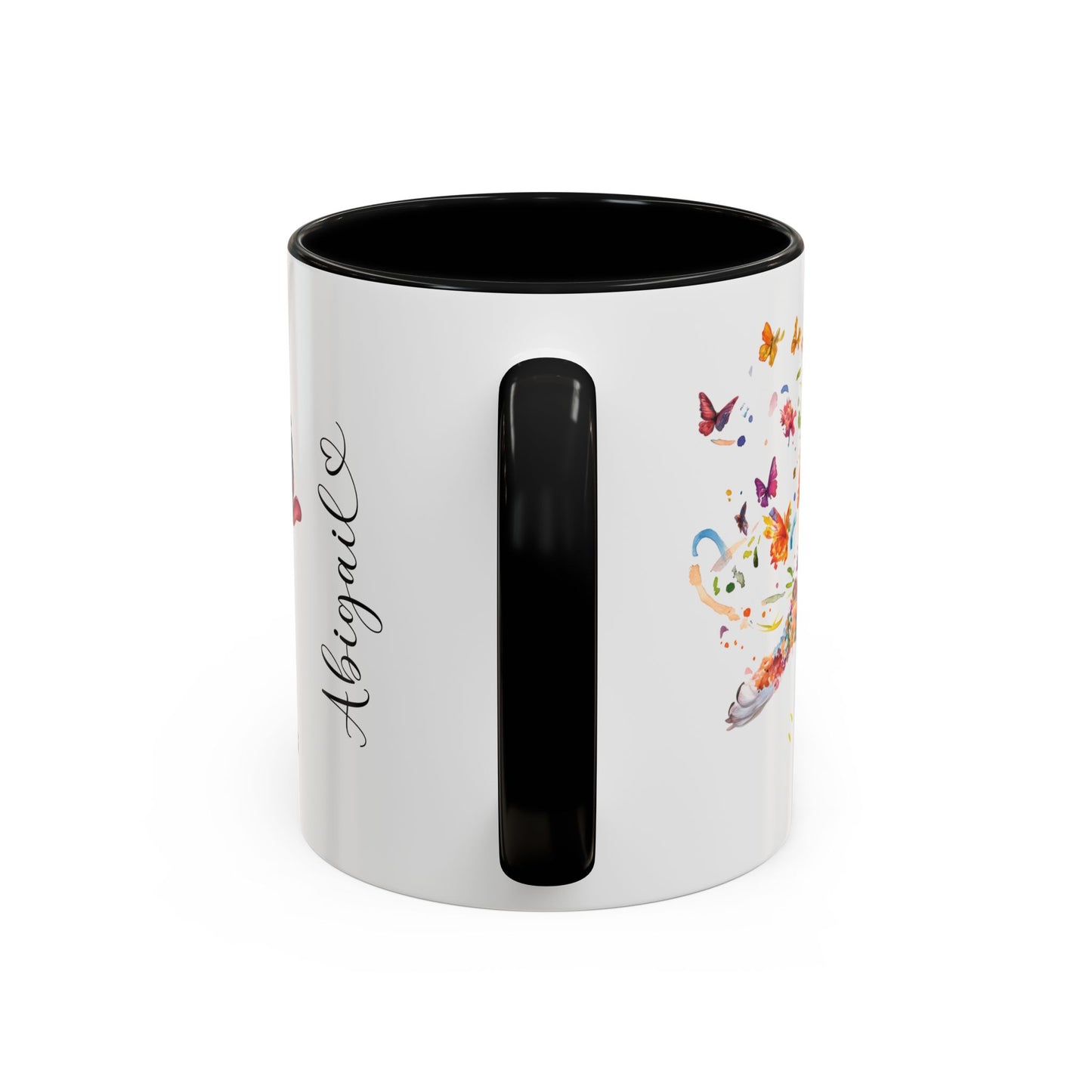 American Bulldog Personalized Accent Mugs, 11oz