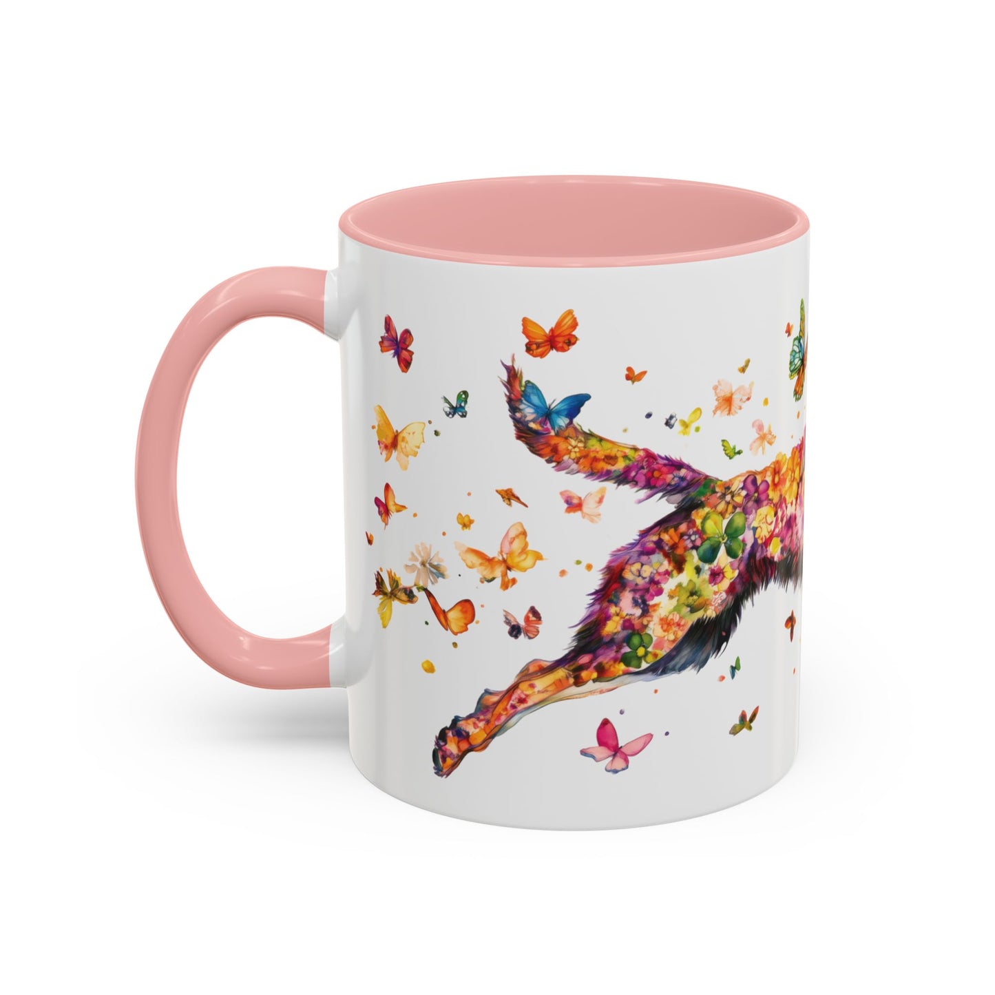 Dutch Shepherd Personalized Accent Mugs, 11oz