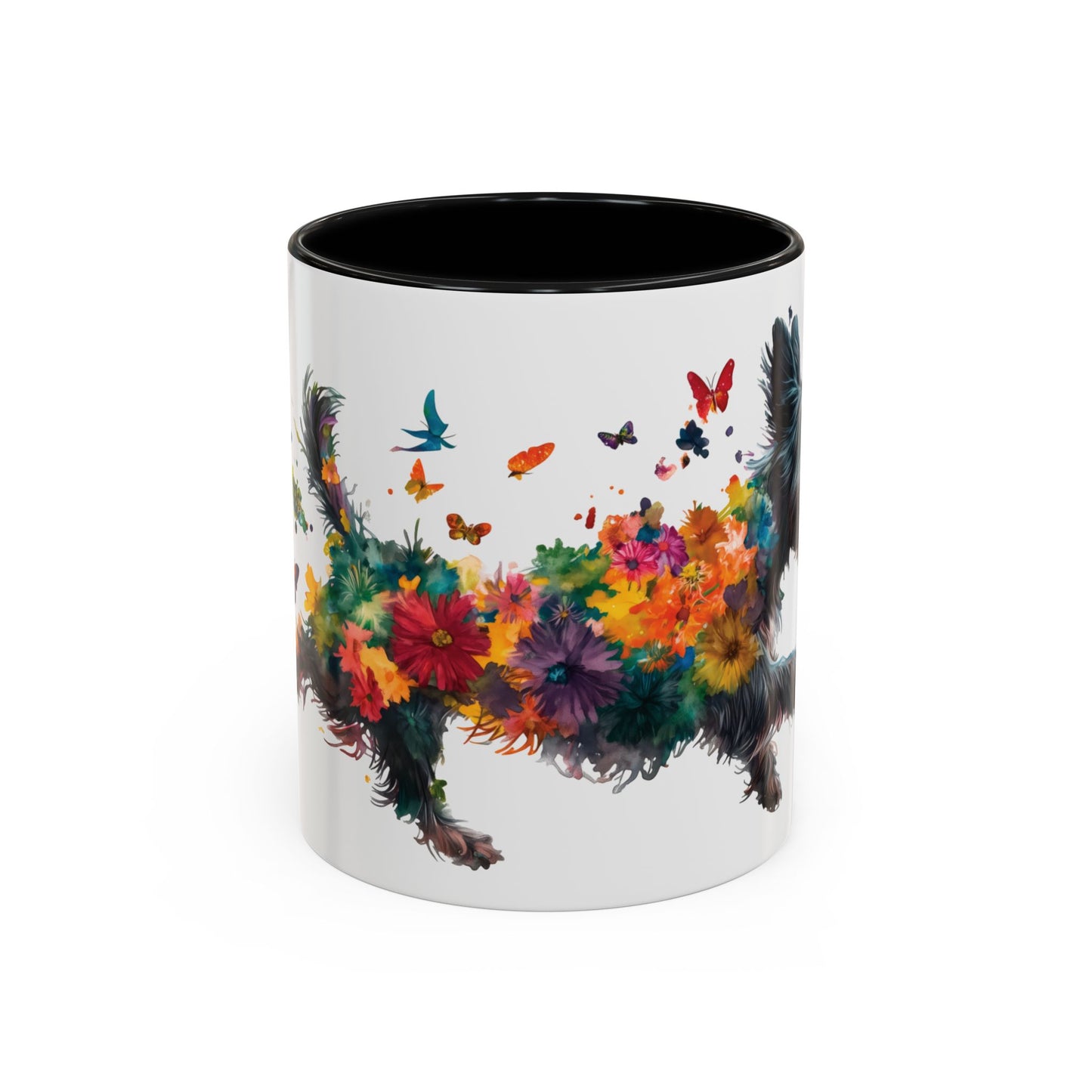 Scottish Terrier Personalized Accent Mugs, 11oz