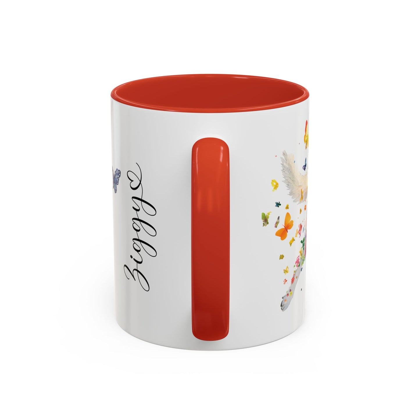 Husky #1 Personalized Accent Mugs, 11oz