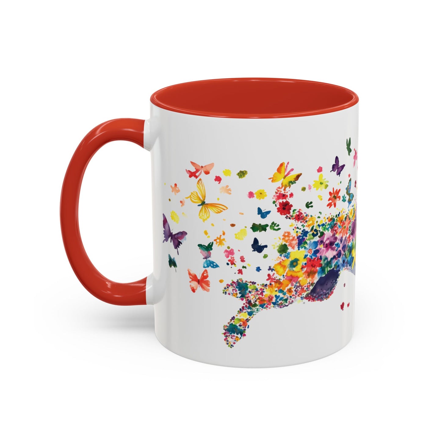 Boston Terrier Personalized Accent Mugs, 11oz