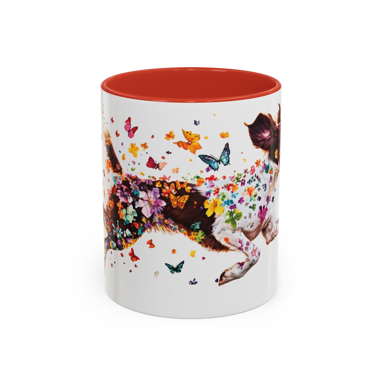 American Brittany #2 Personalized Accent Mugs, 11oz