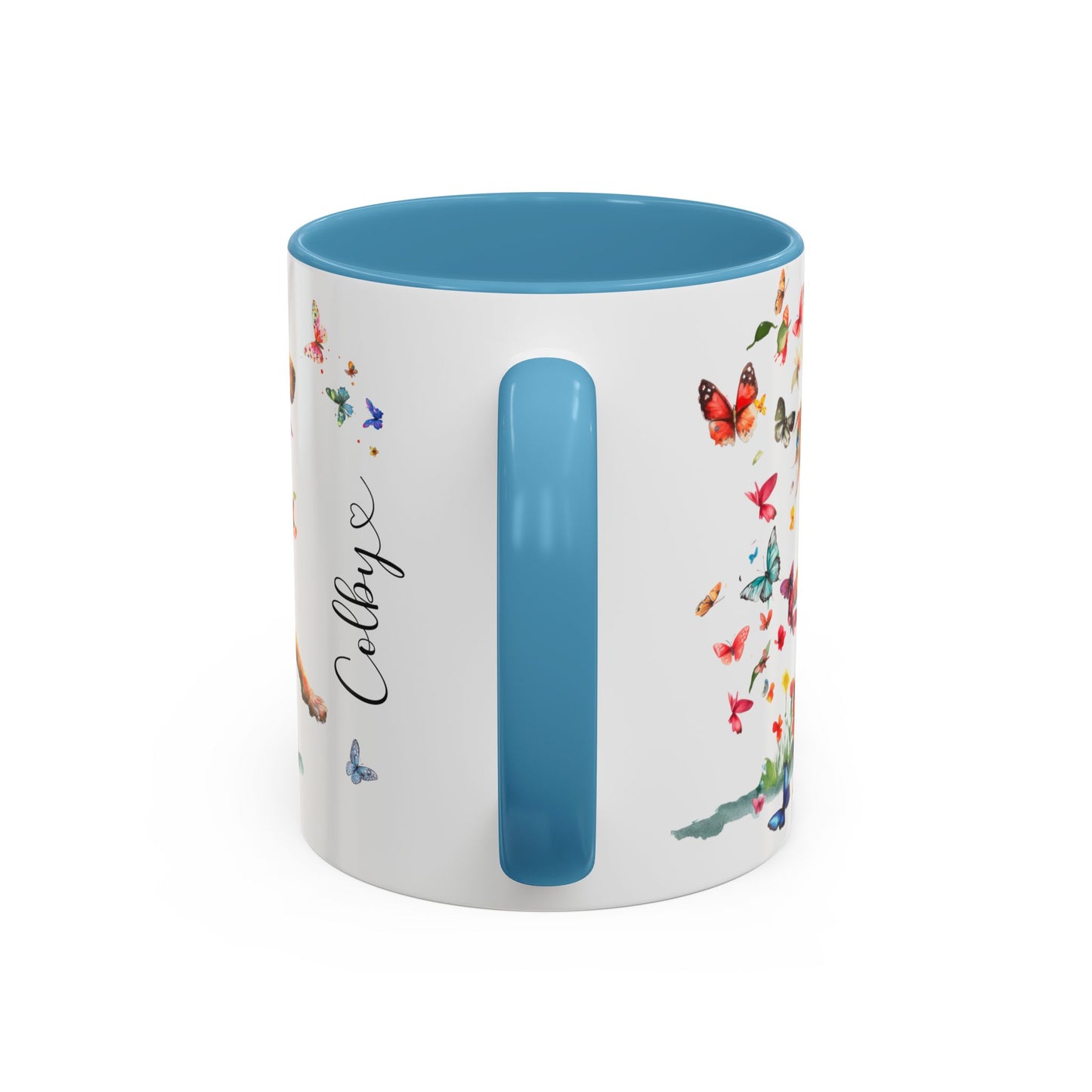Hovawart #1 Colorful Accent Mugs, 11oz