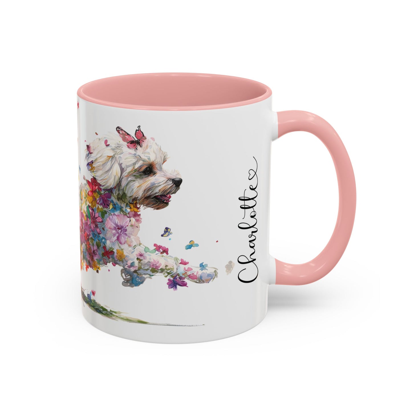Shihpoo Personalized Accent Mugs, 11oz