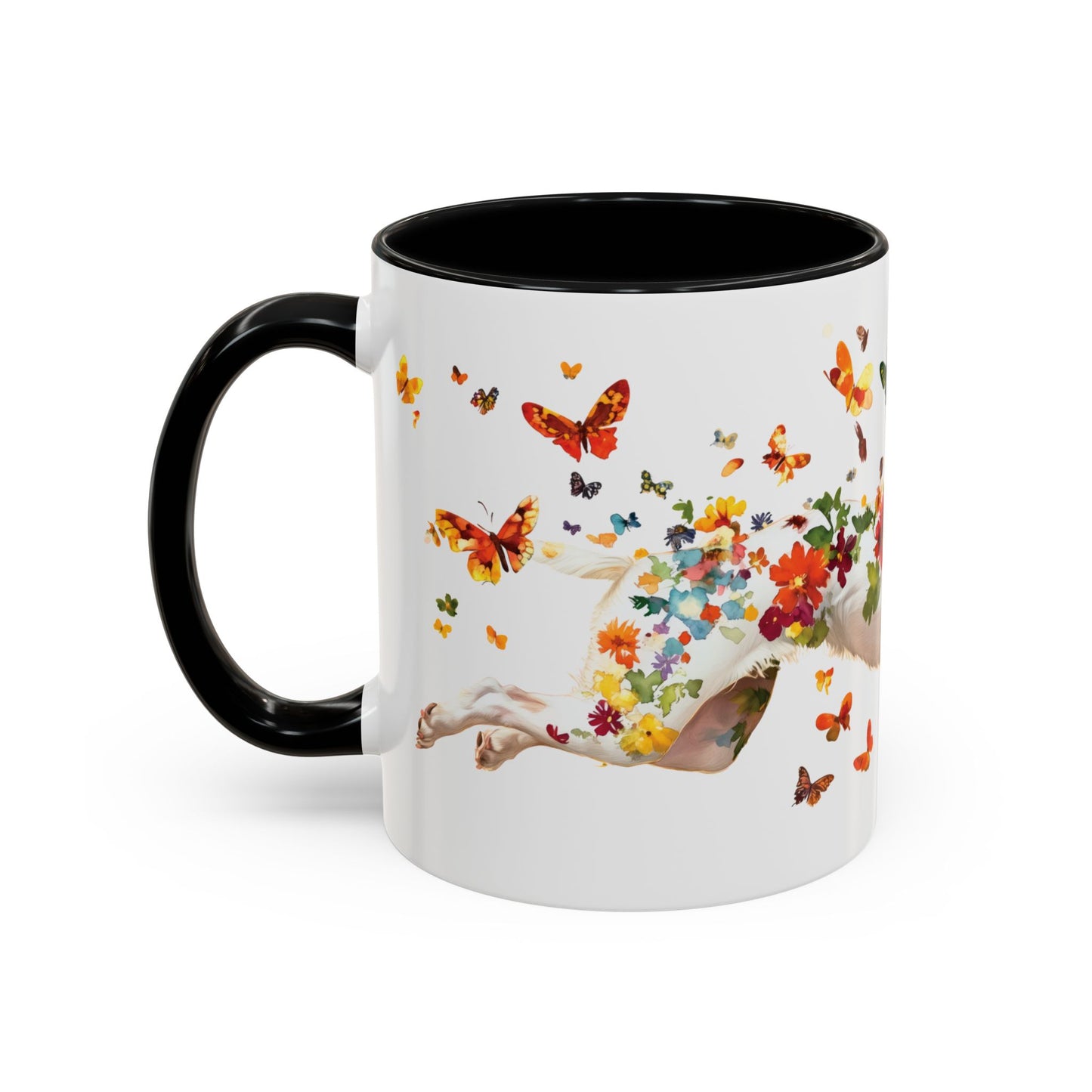 American Brittany #1 Personalized Accent Mugs, 11oz