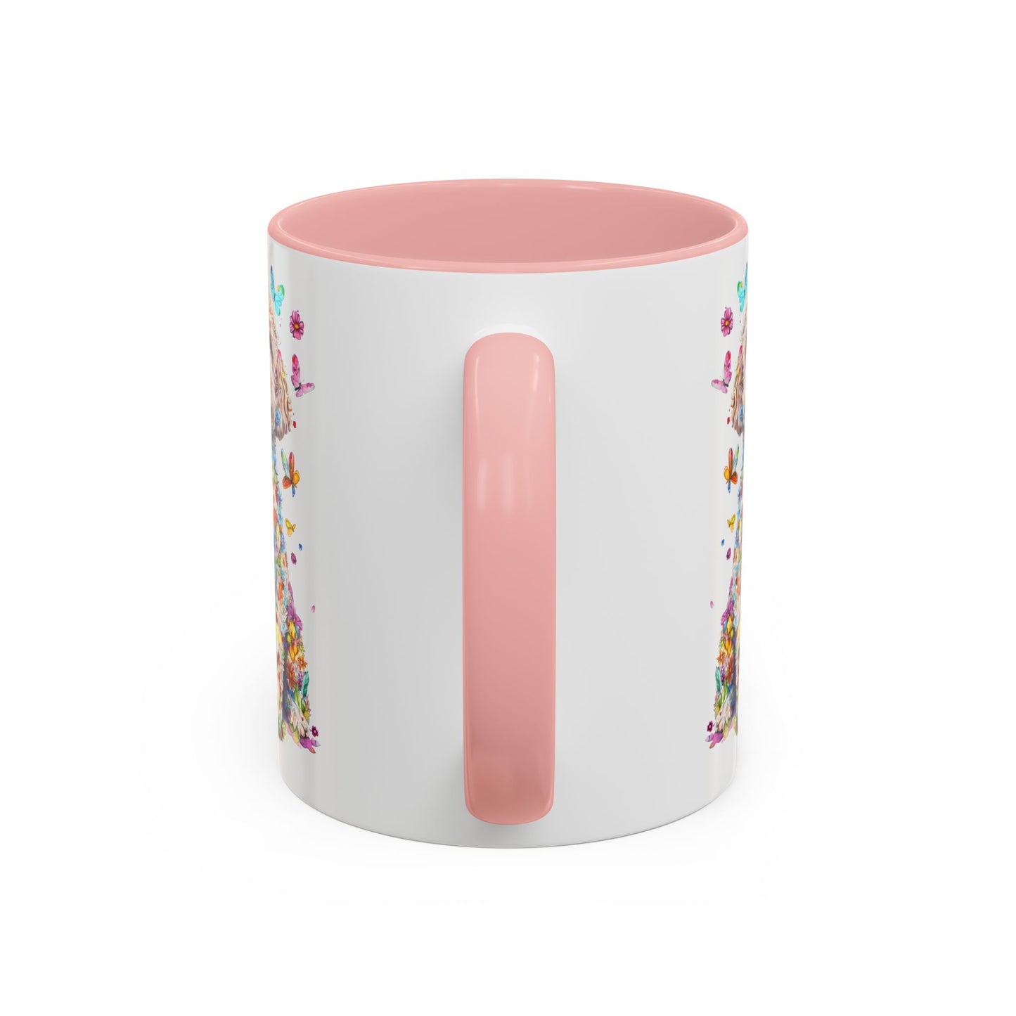 Golden Doodle / Groodle Personalized Colorful Accent Mugs, 11oz