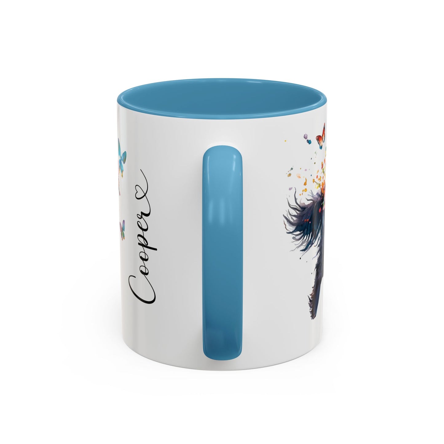 Tibetan Mastiff #3 Personalized Accent Mugs, 11oz