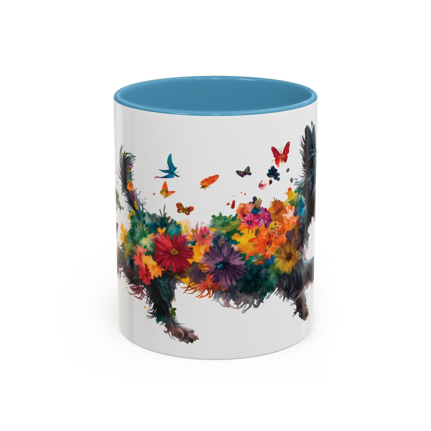 Scottish Terrier Personalized Accent Mugs, 11oz