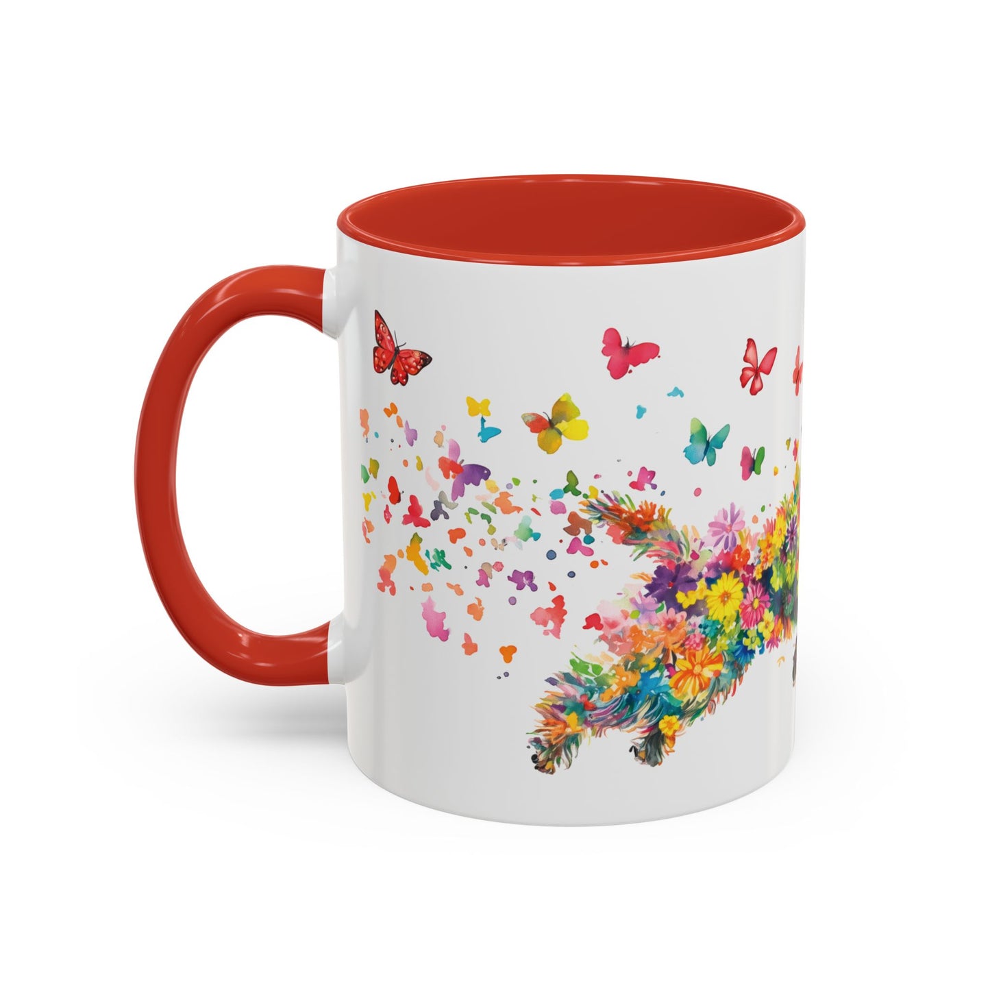 Yorkshire Terrier Personalized Accent Mugs, 11oz