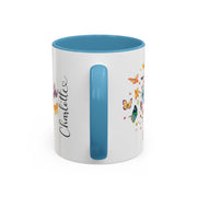 Peekingese #2 Personalized Accent Mugs, 11oz